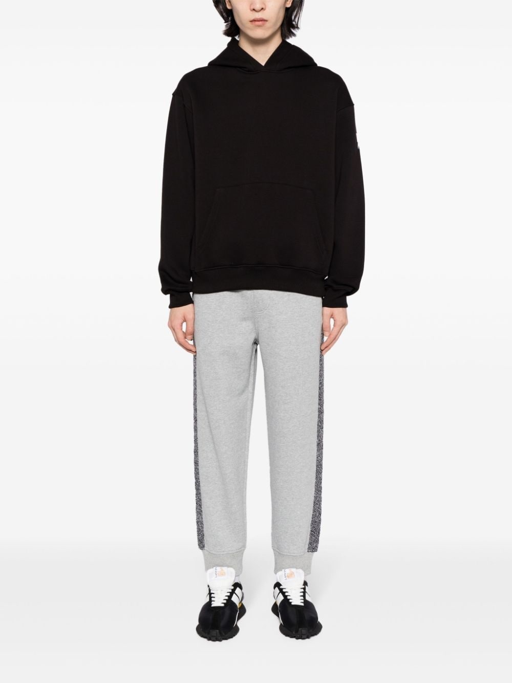 striped low-rise track pants - 2