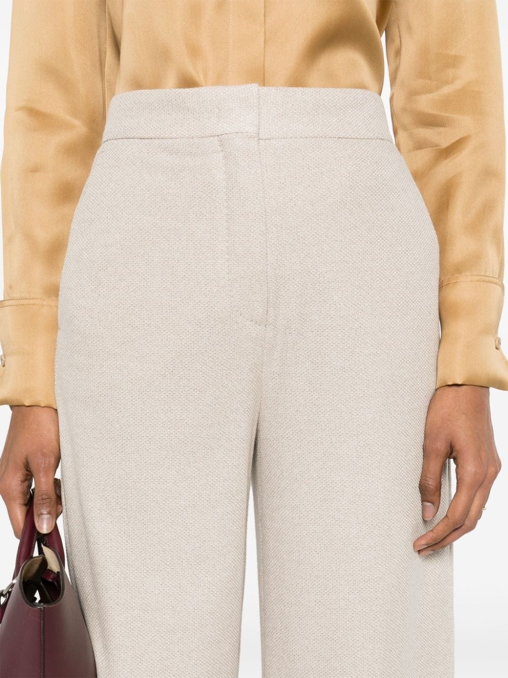 Giallo wide-leg trousers - 5