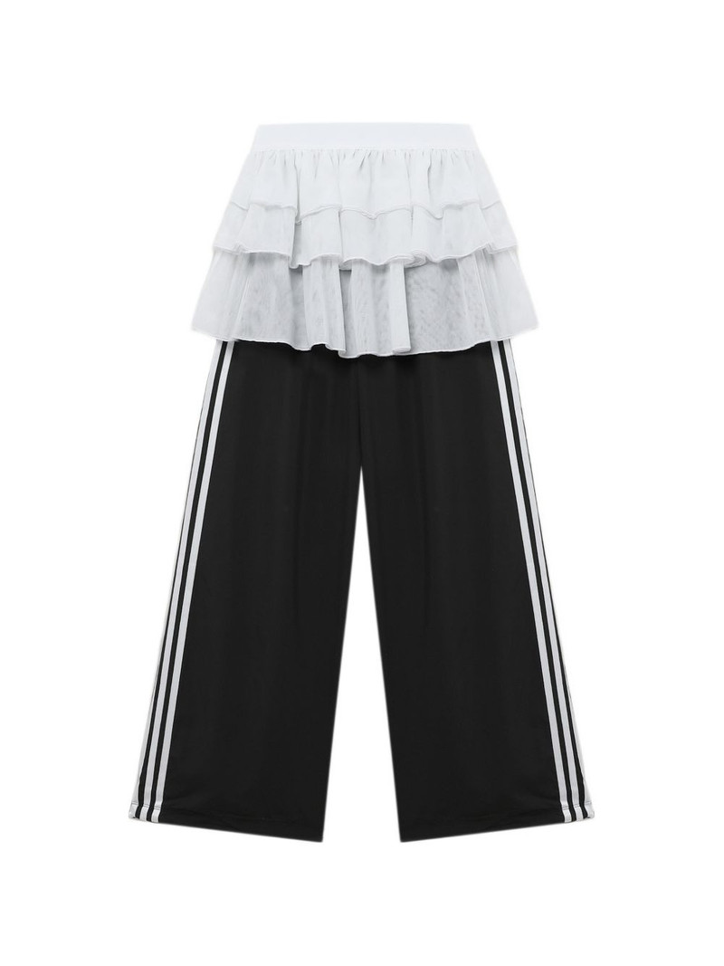 ruffled 3-Stripes trousers 6
