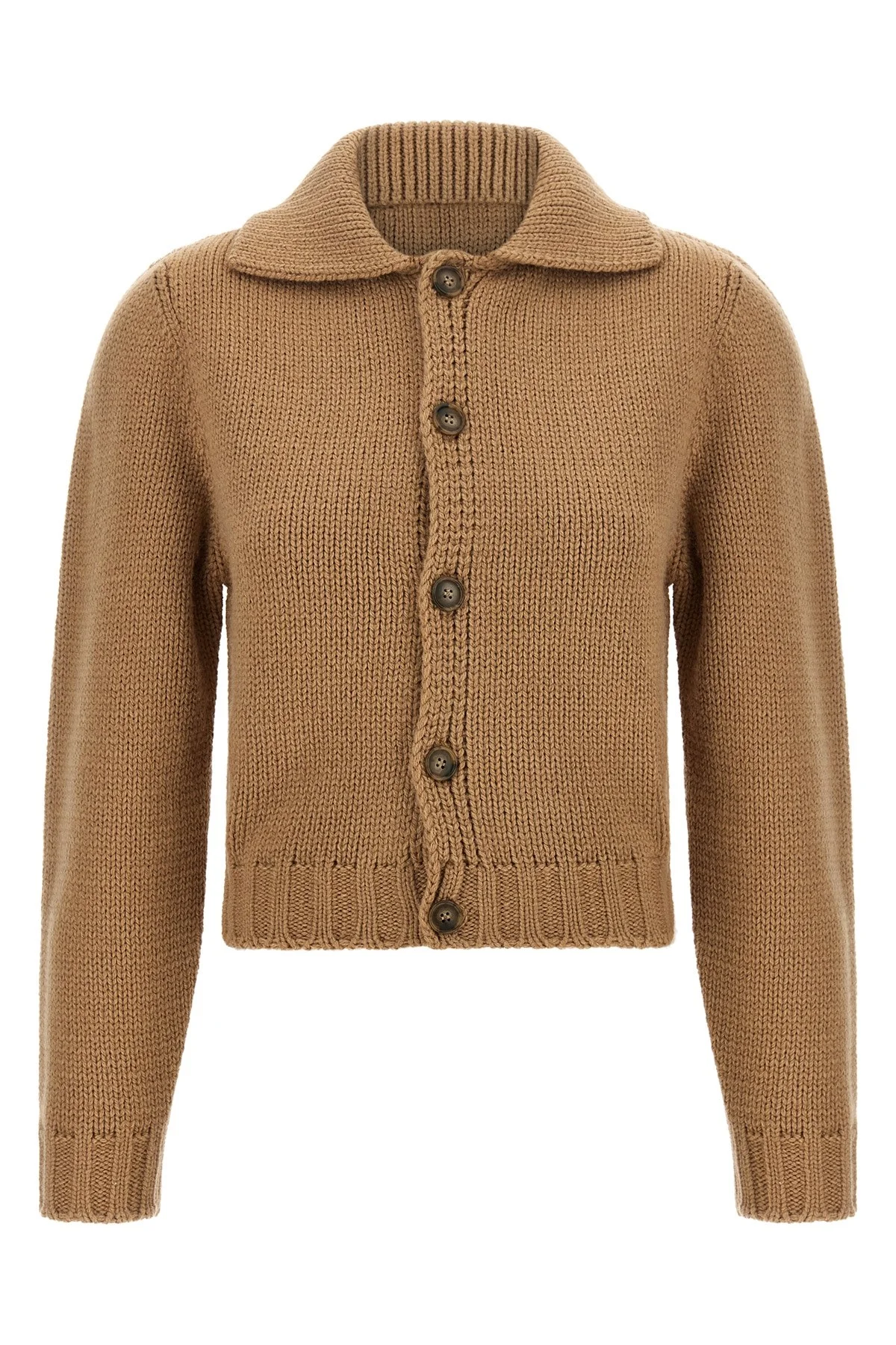 'White Stitch Line' Cardigan - 1