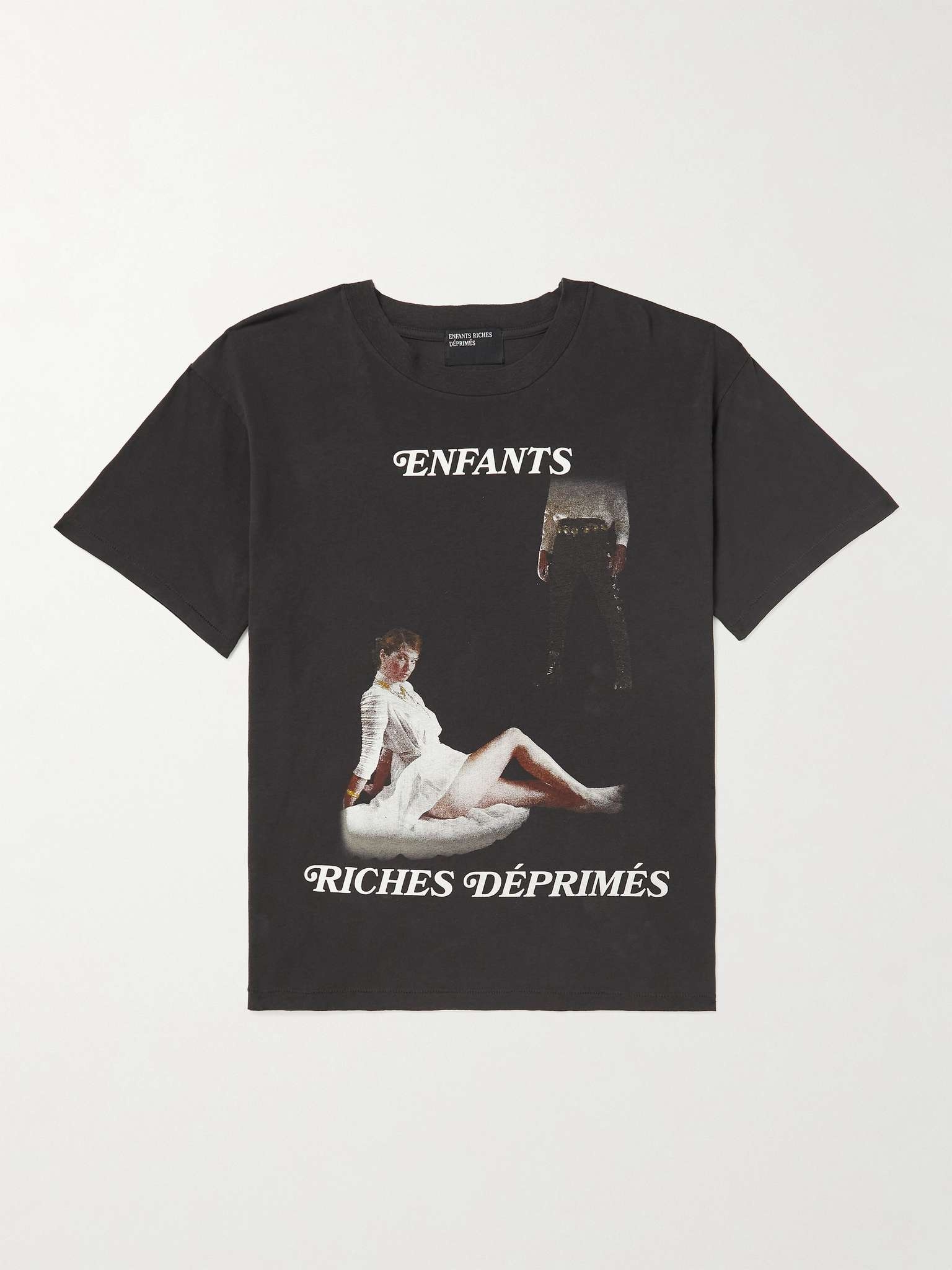 Printed Cotton-Jersey T-Shirt - 1