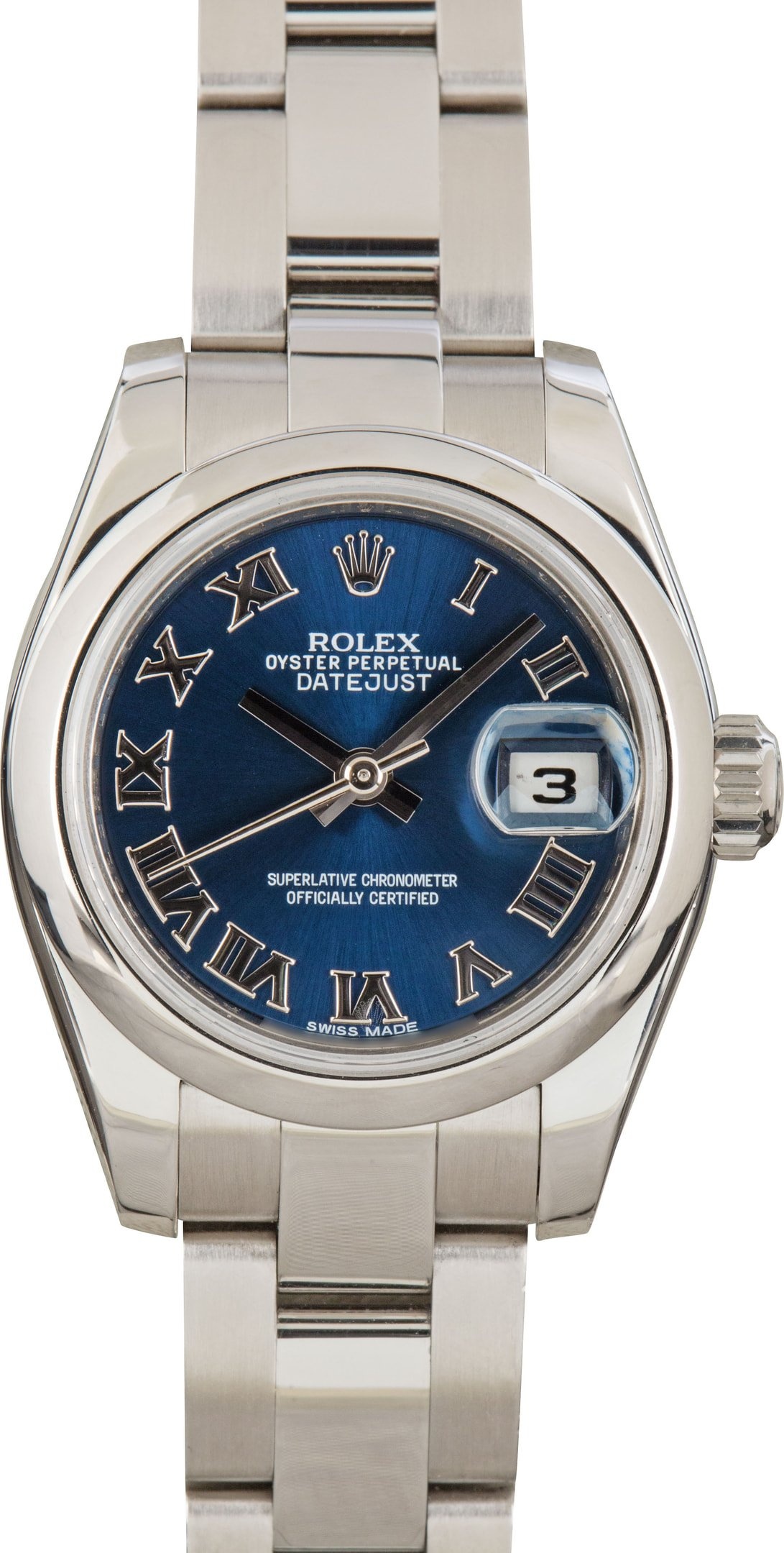 Ladies Rolex Datejust 179160 Blue Dial - 1