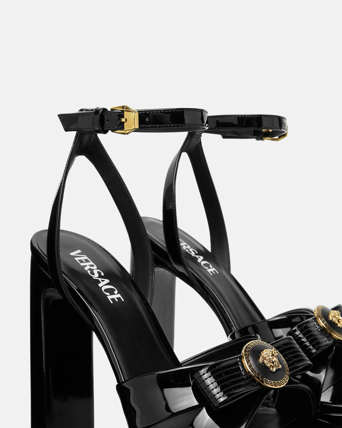 Gianni Ribbon Sandals 140 mm - 5