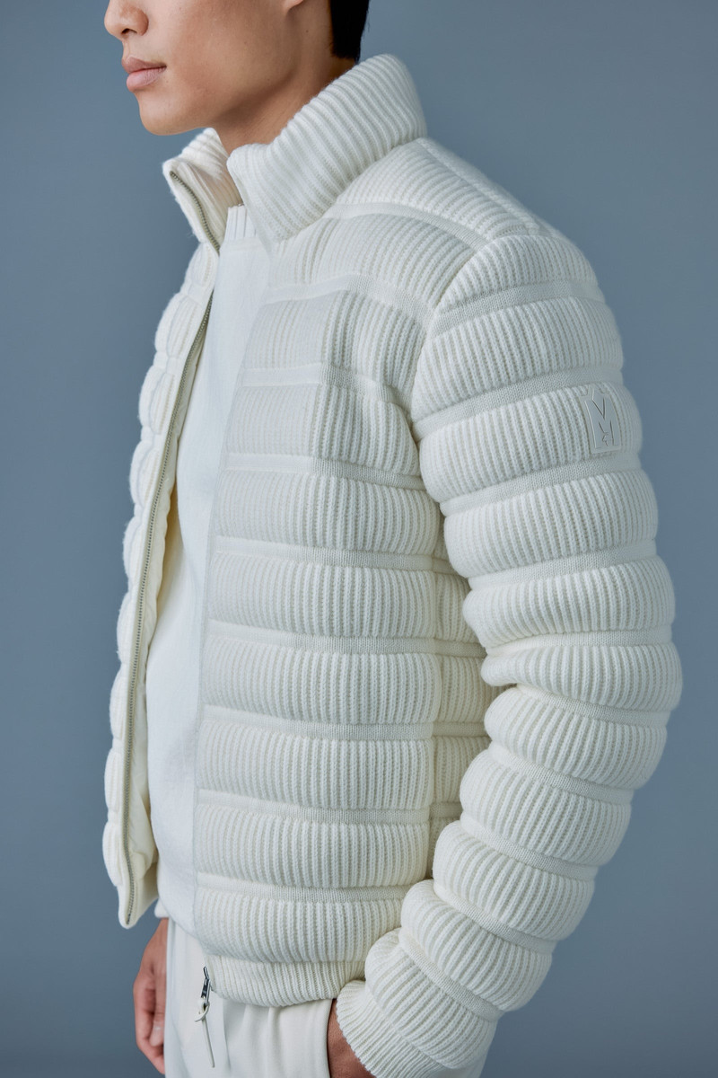 CHRISTOPHER Cashmere light down jacket 5