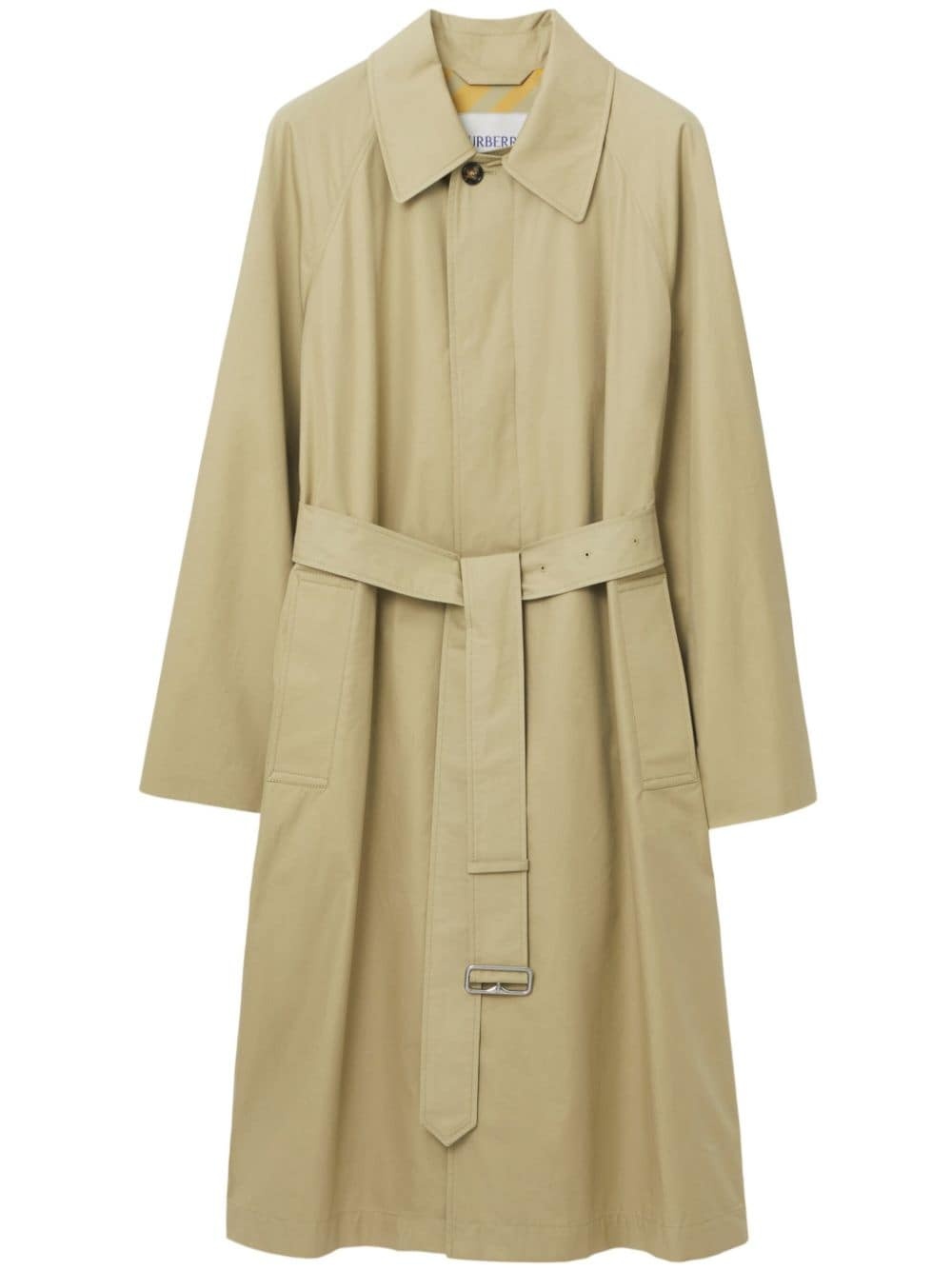 Bradford belted cotton trench coat - 1