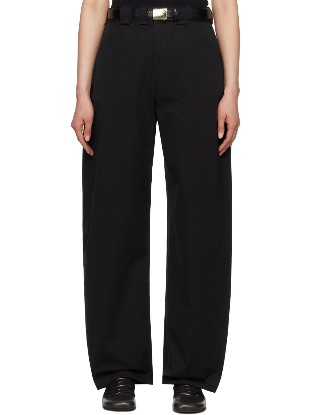 Black Large Trousers - 1