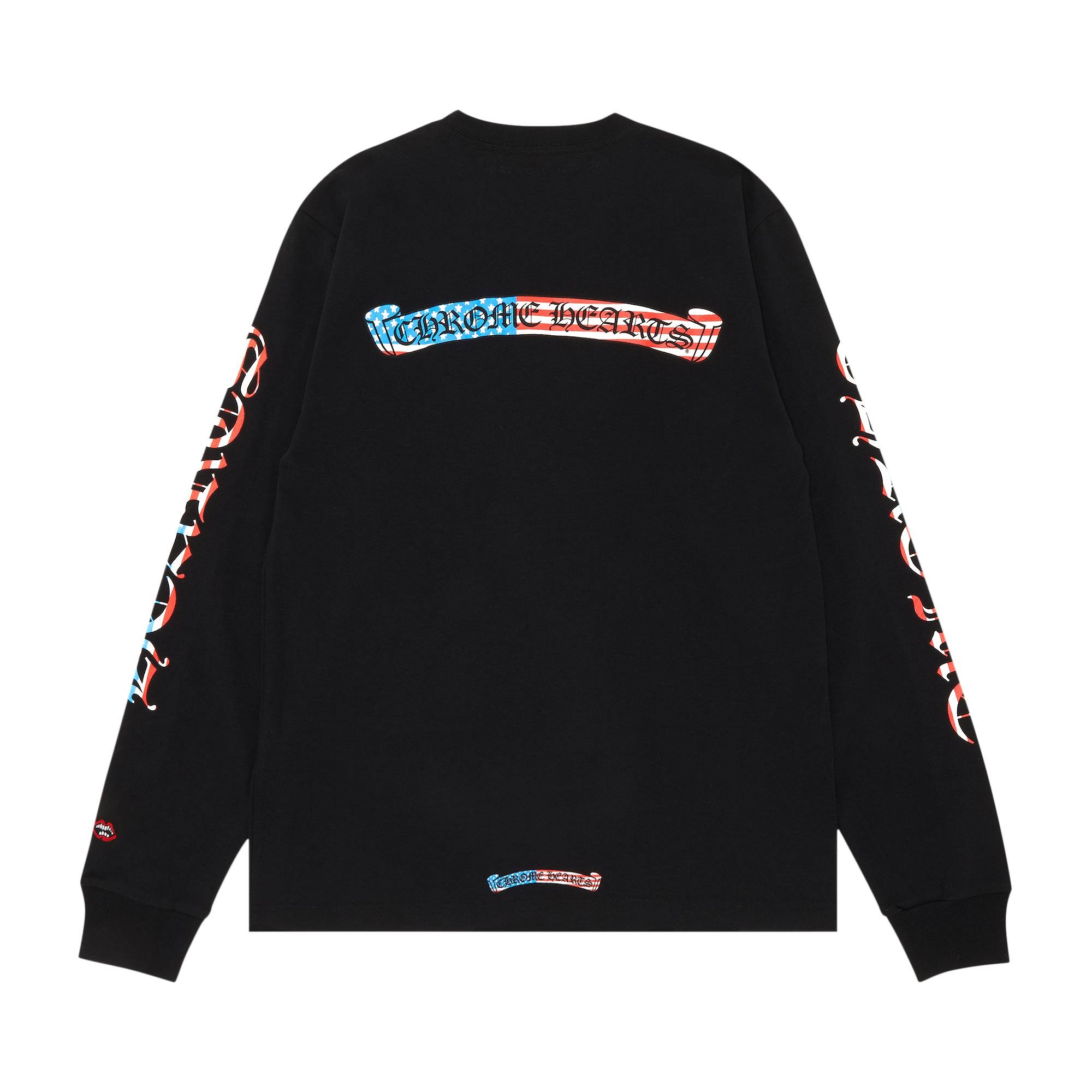 Chrome Hearts x Matty Boy America Long-Sleeve T-Shirt 'Black' - 2