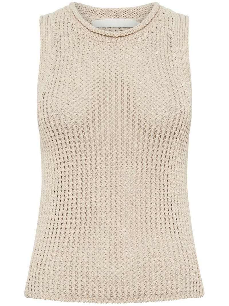 Grid Mesh tank top 1