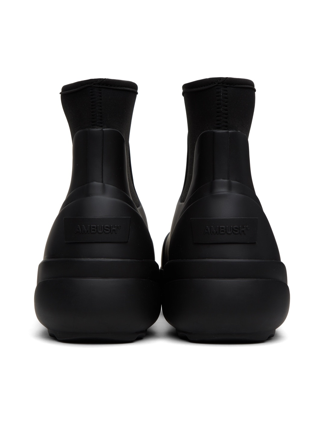 Black Rubber Boots - 2