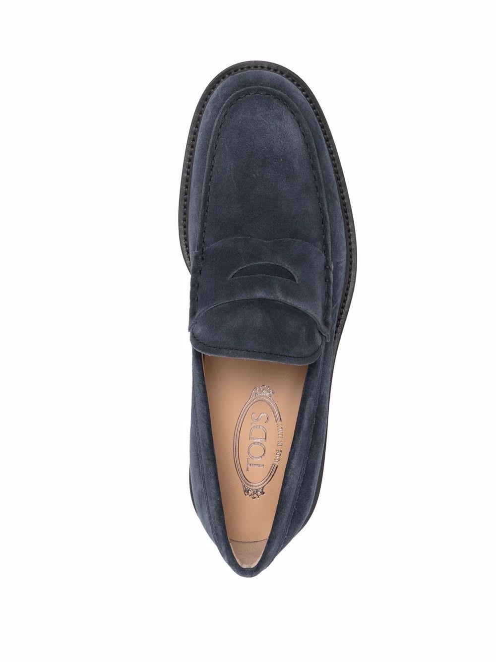 suede slip-on loafers - 4