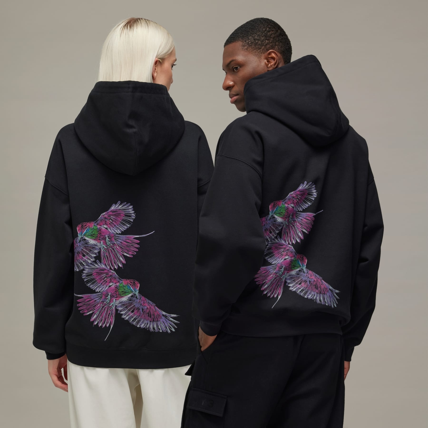 パーカー・フーディ ADIDAS Y 3 Y-3 GRAPHIC HOODIE Men's Adidas Y-3 CRAFT HOODIE Large | eBay