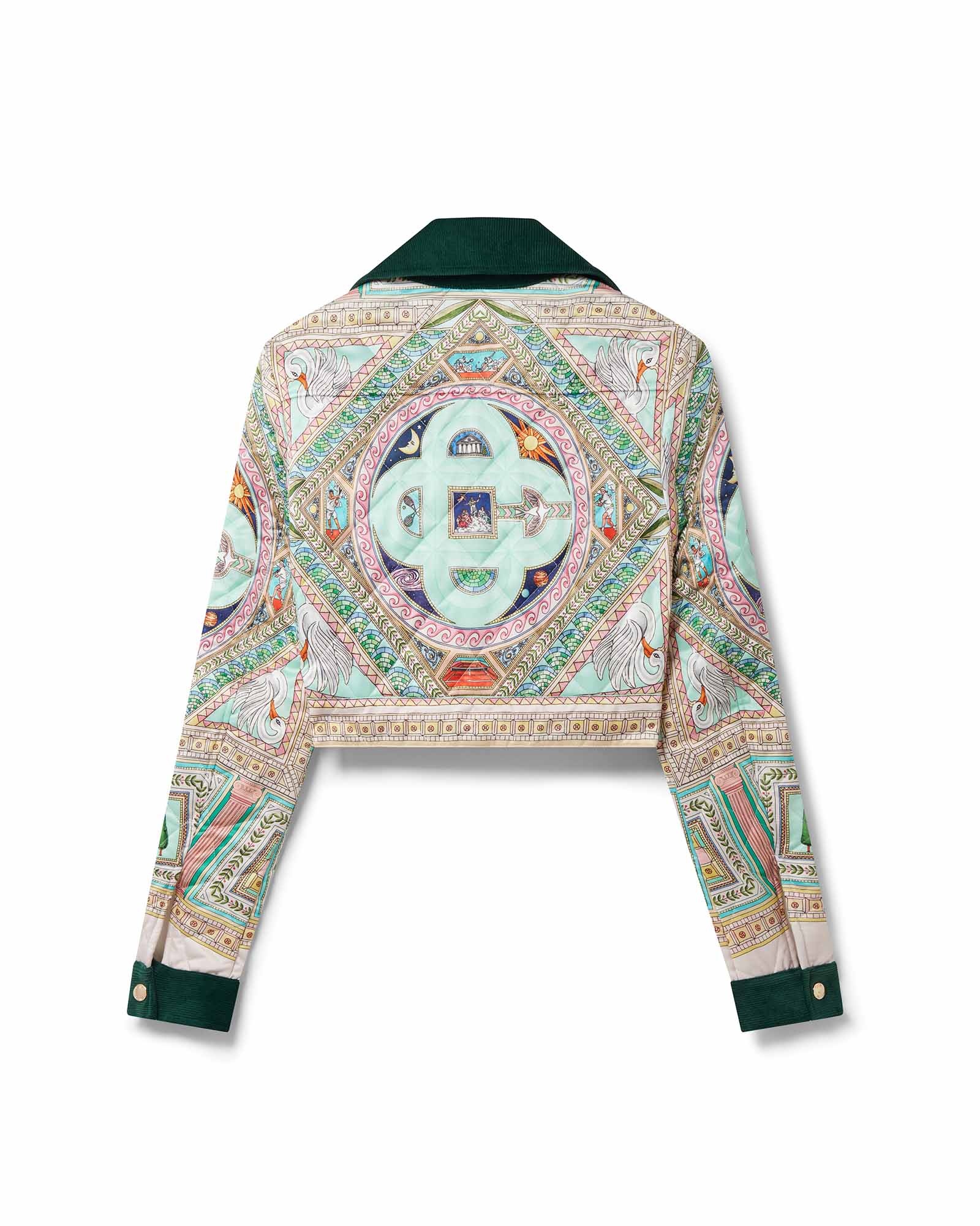 Le Labyrinthe Quilted Cropped Jacket - 8