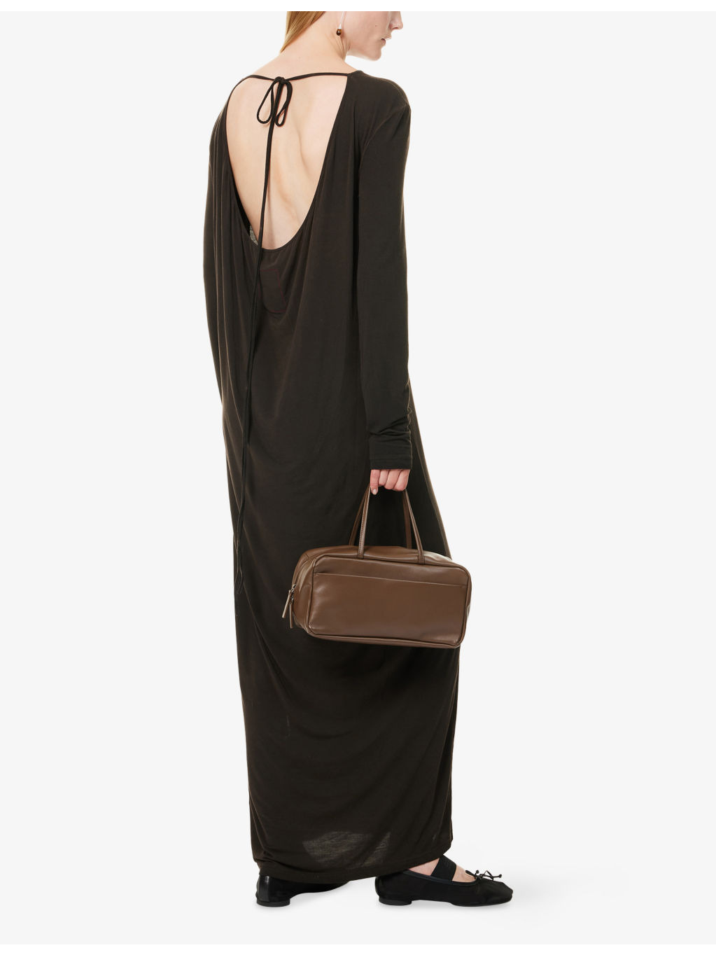 Dea Relaxed-Fit Stretch-Woven Maxi Dress - 2