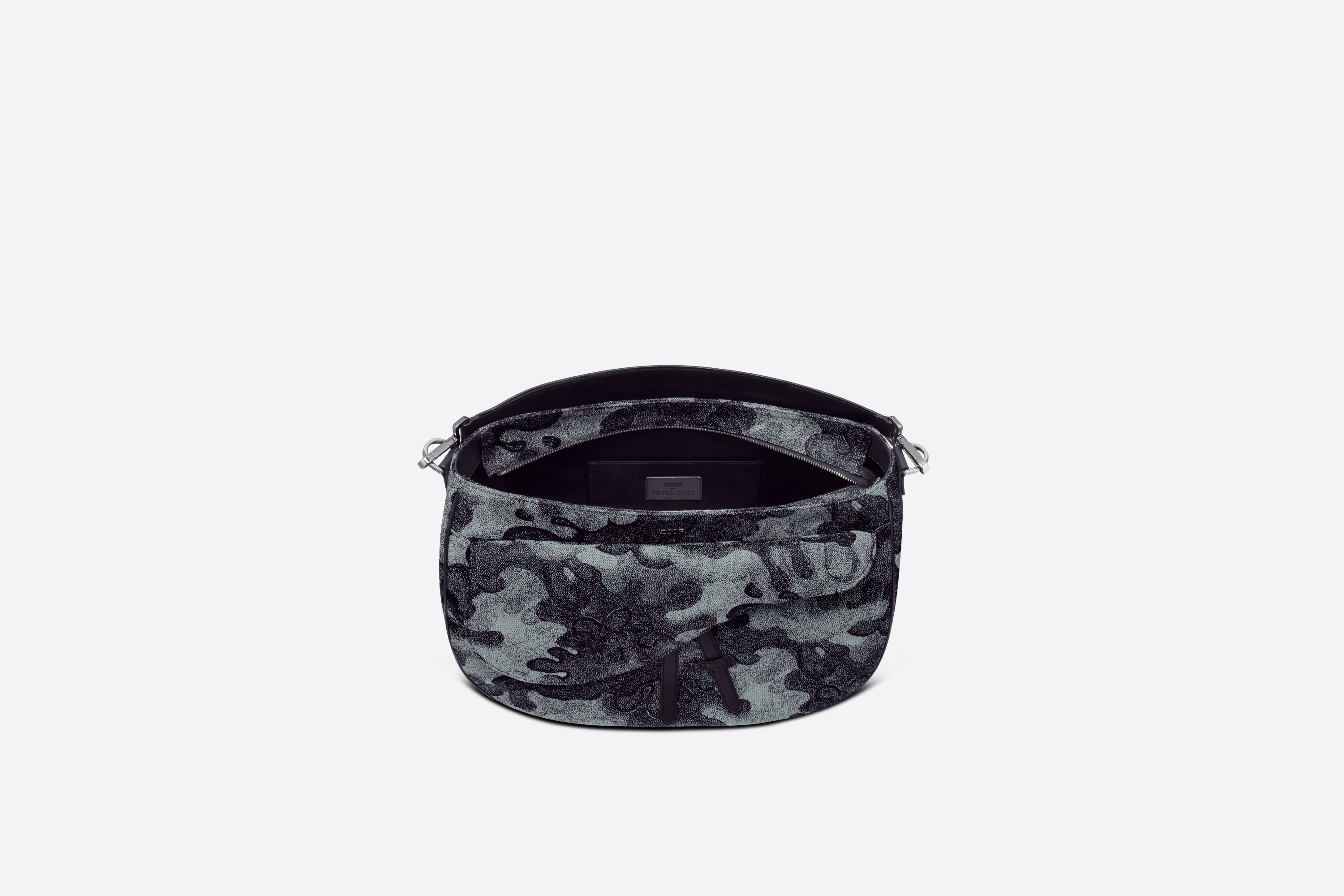 DIOR AND PETER DOIG Saddle Soft Bag - 3