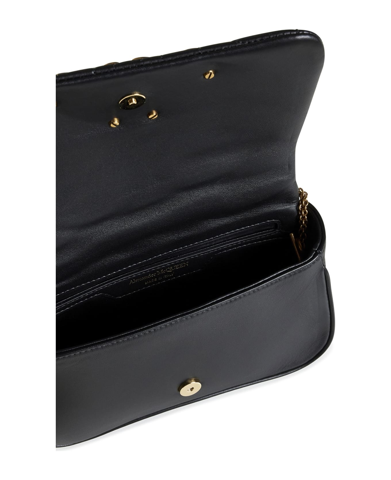 Mini Seal Leather Shoulder Bag - 5