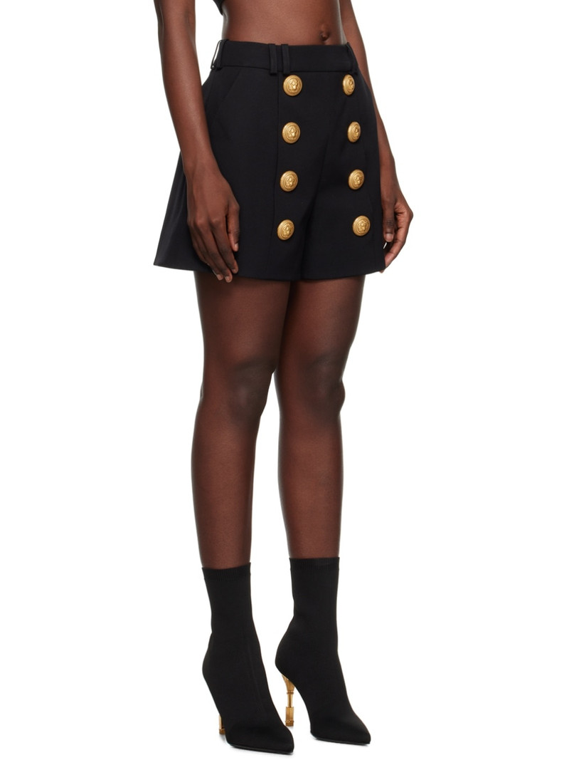 high-waisted virgin-wool shorts 2