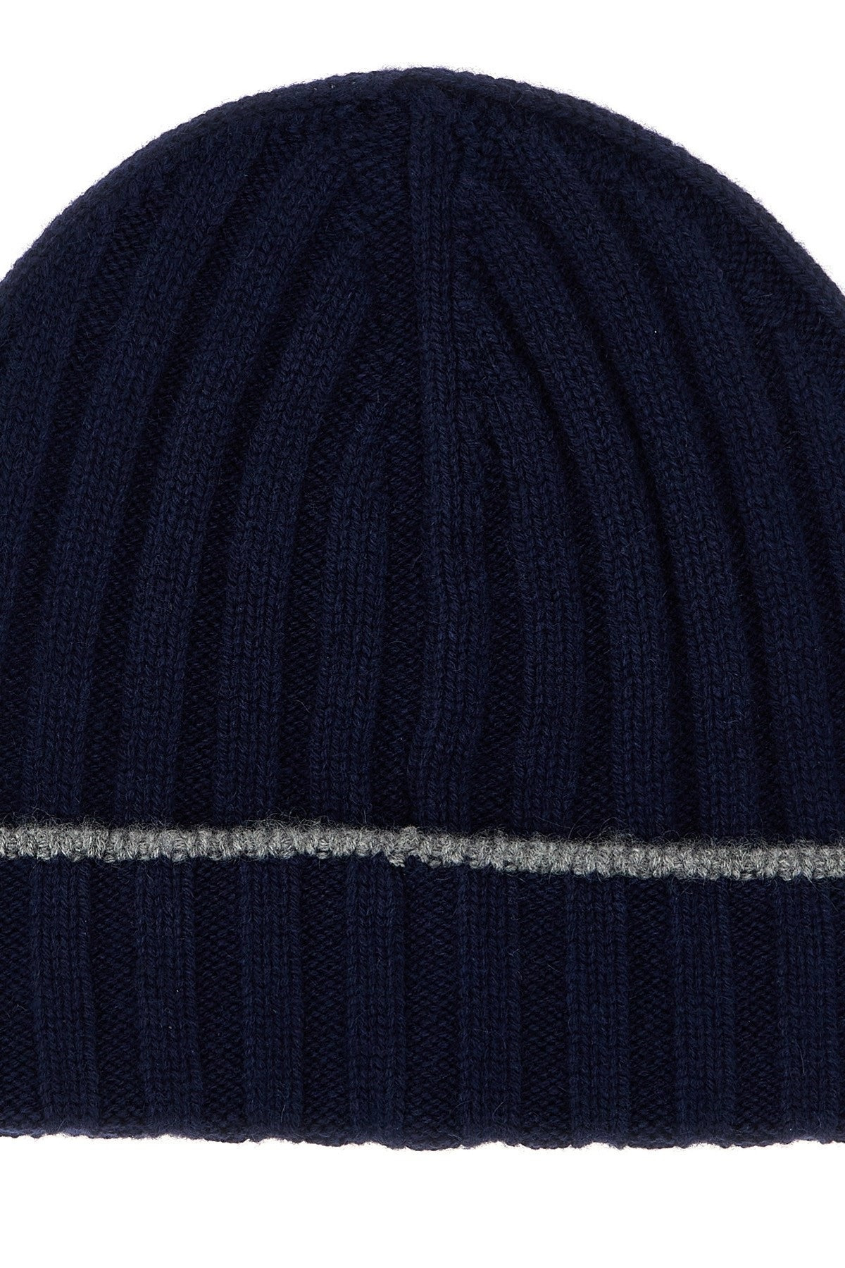 Brunello Cucinelli Men Cashmere Turn-Up Beanie - 3