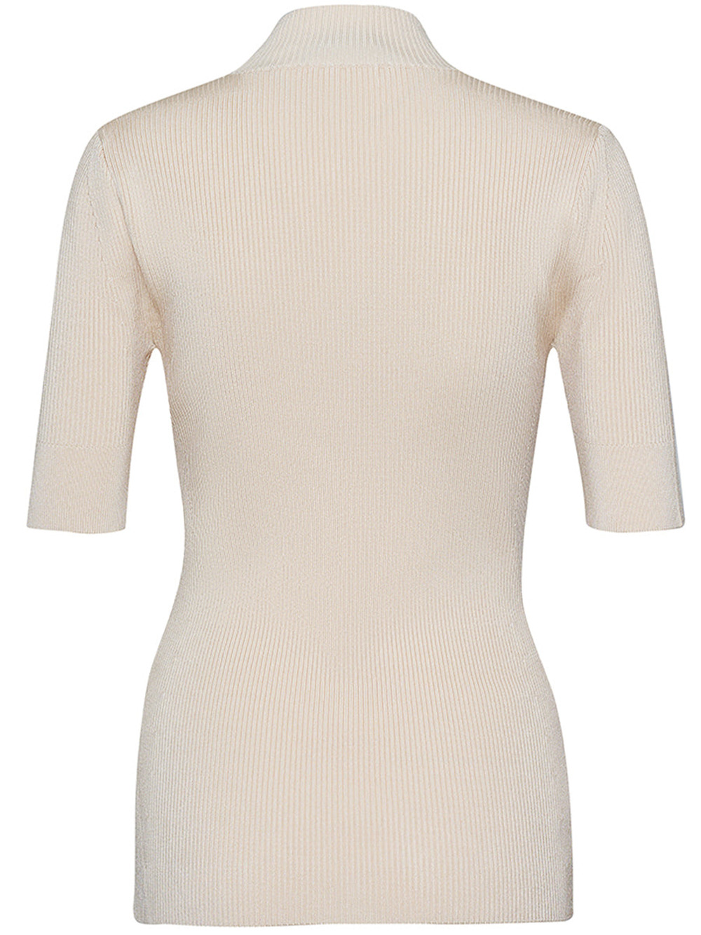 Technical Compact Rib Knit Top - 2