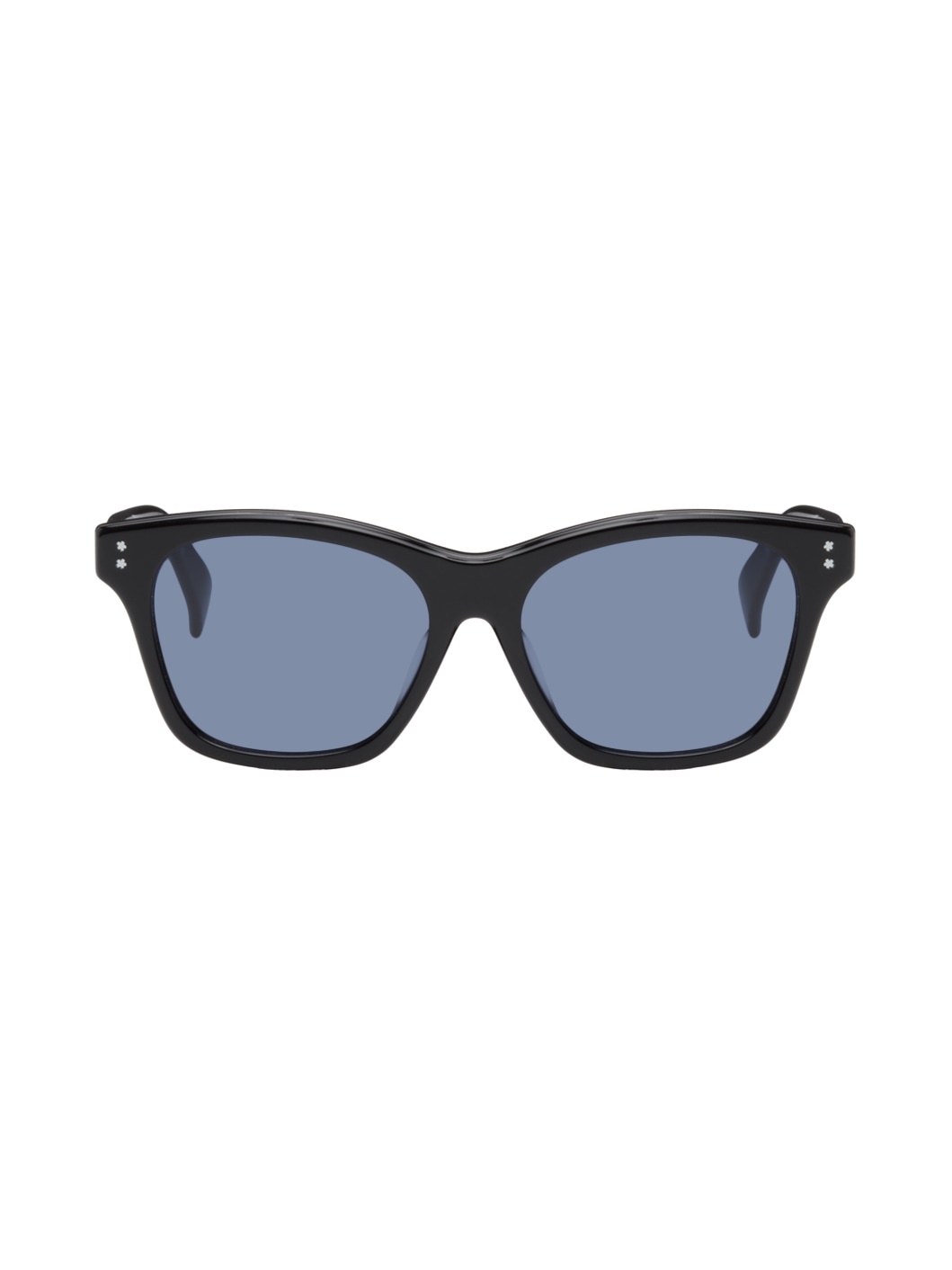 Black Kenzo Paris Round Sunglasses - 1