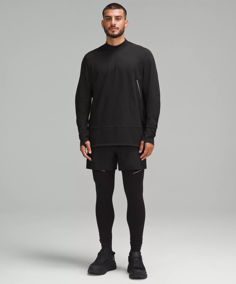 lululemon Fast and Free Cold Weather Mockneck Long-Sleeve Shirt outlook