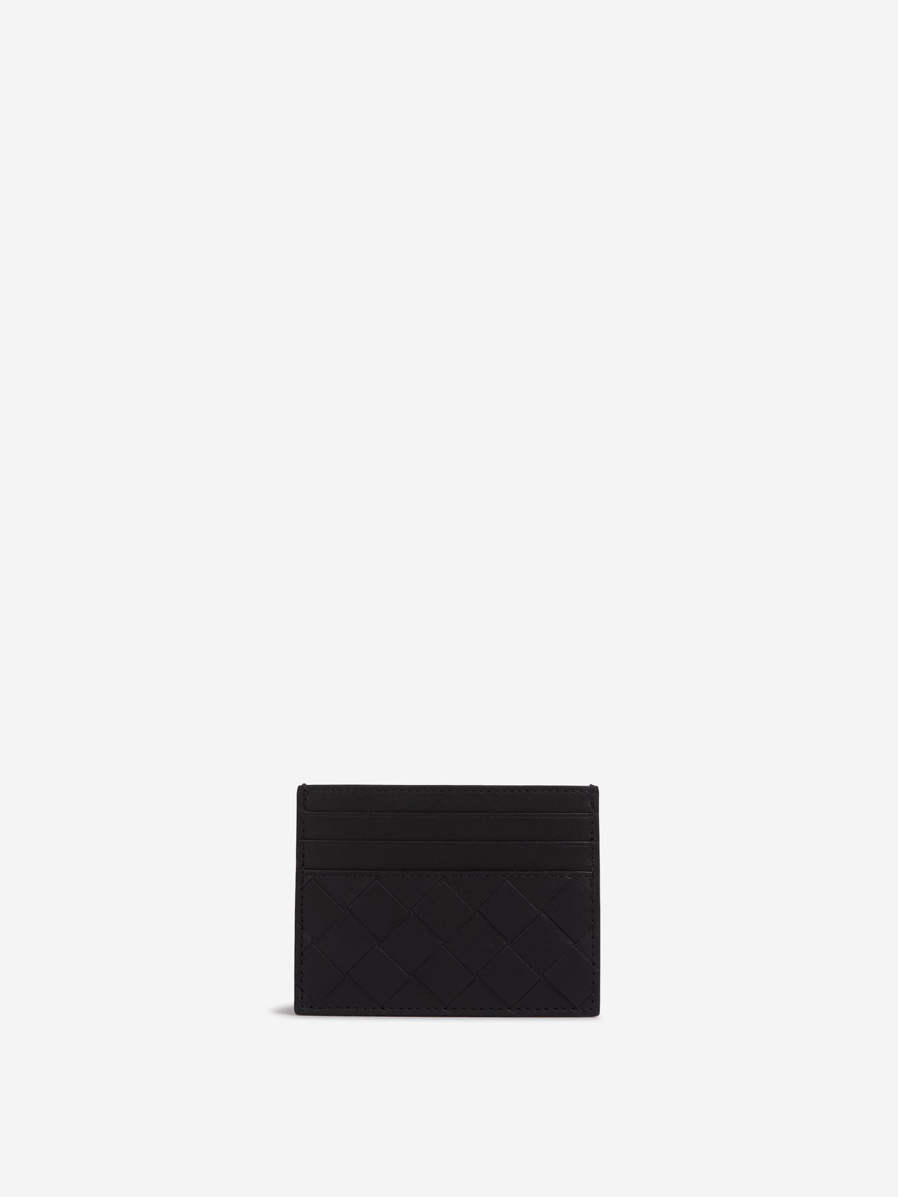 INTRECCIATO LEATHER CARDHOLDER - 3