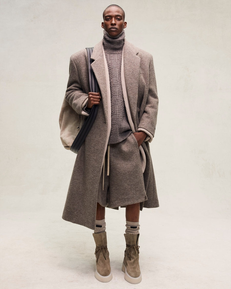 Fear of God Boiled Wool Relaxed Overcoat outlook