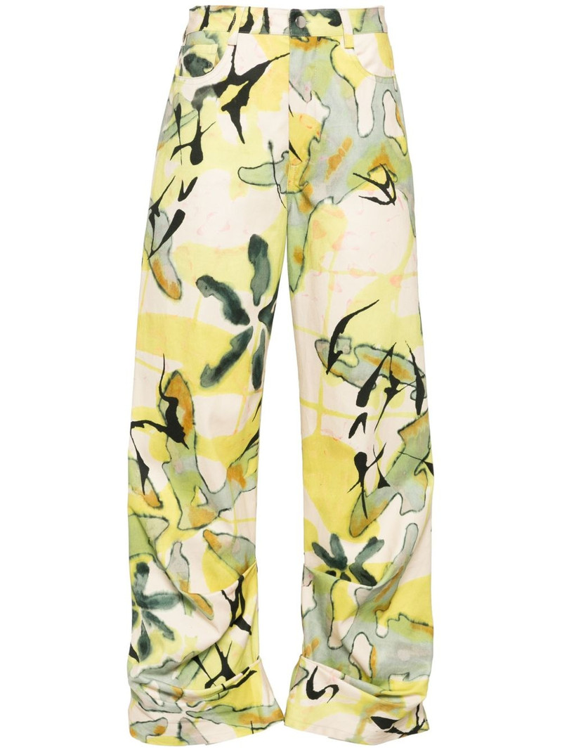 Dante graphic-print trousers 1