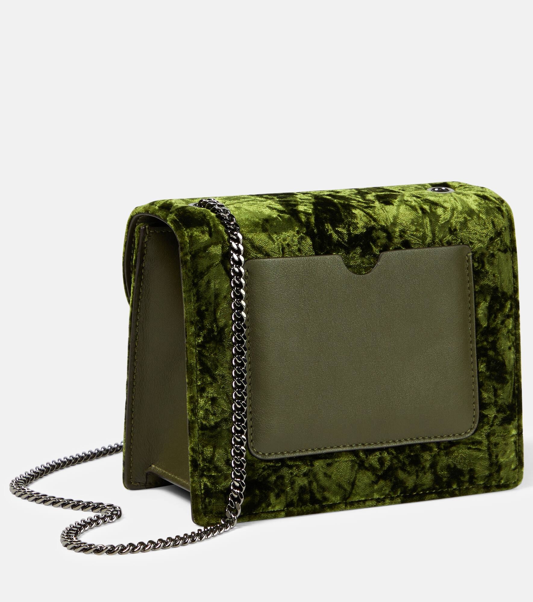 Tro Mini velvet crossbody bag - 4