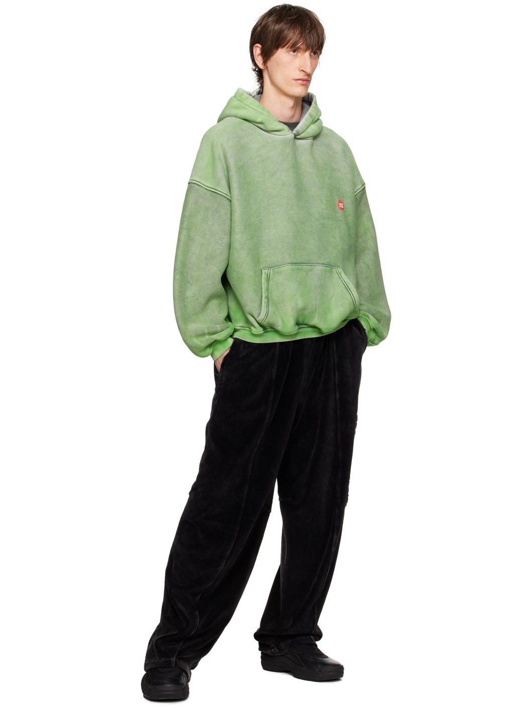 Green Puff Hoodie - 4