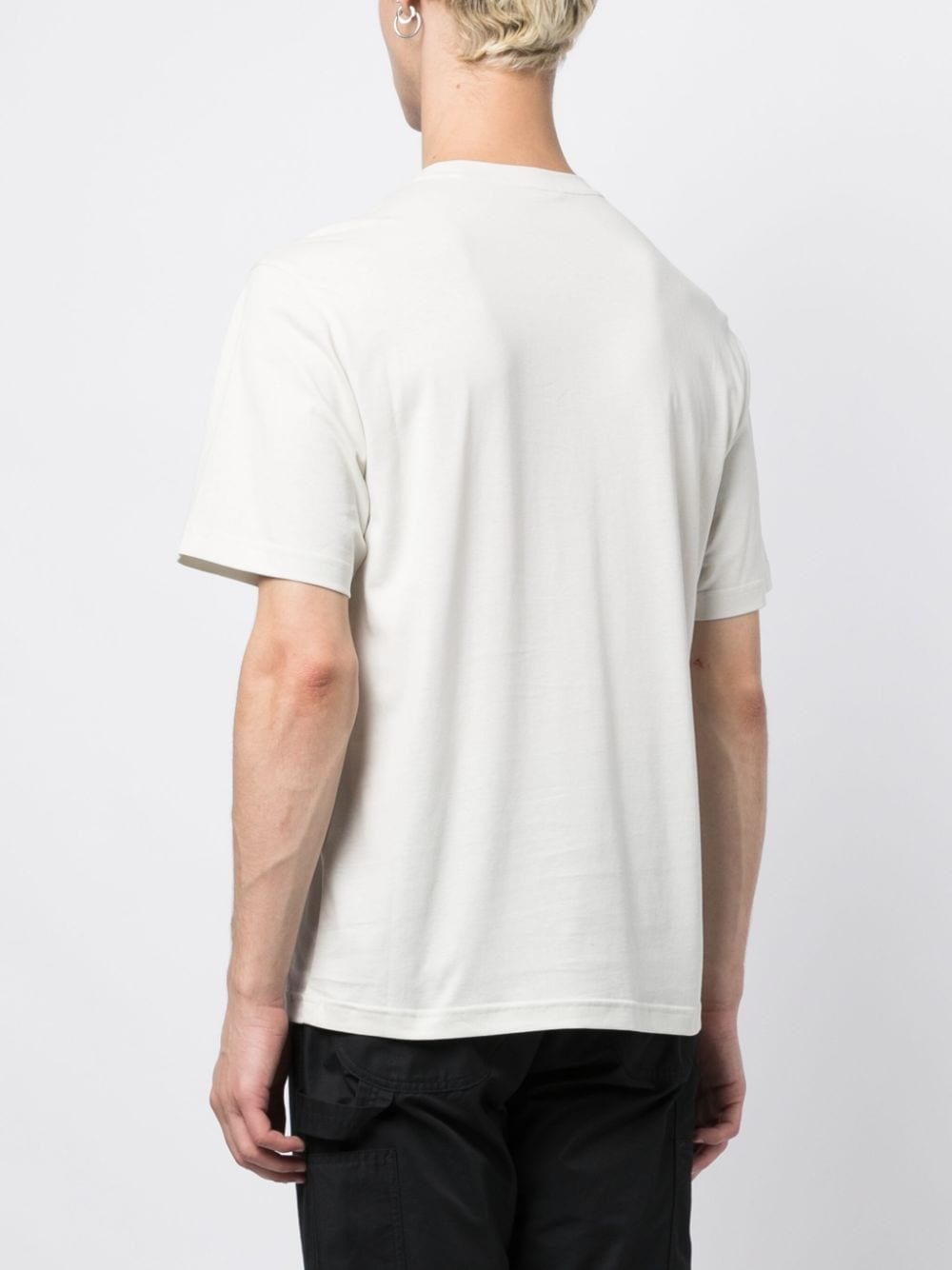 round-neck cotton T-shirt - 4