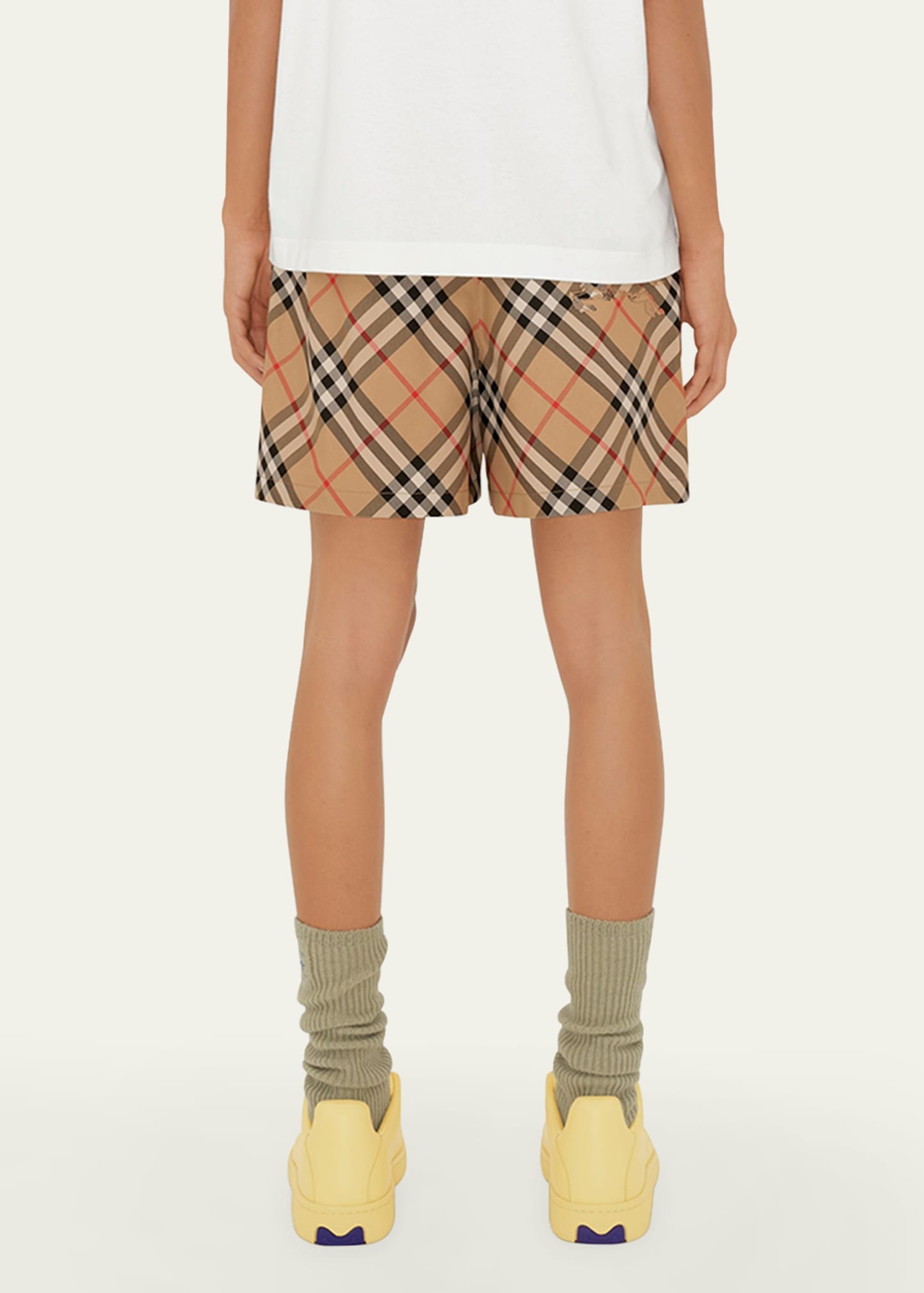 Check EKD Drawstring Pull-On Shorts - 3
