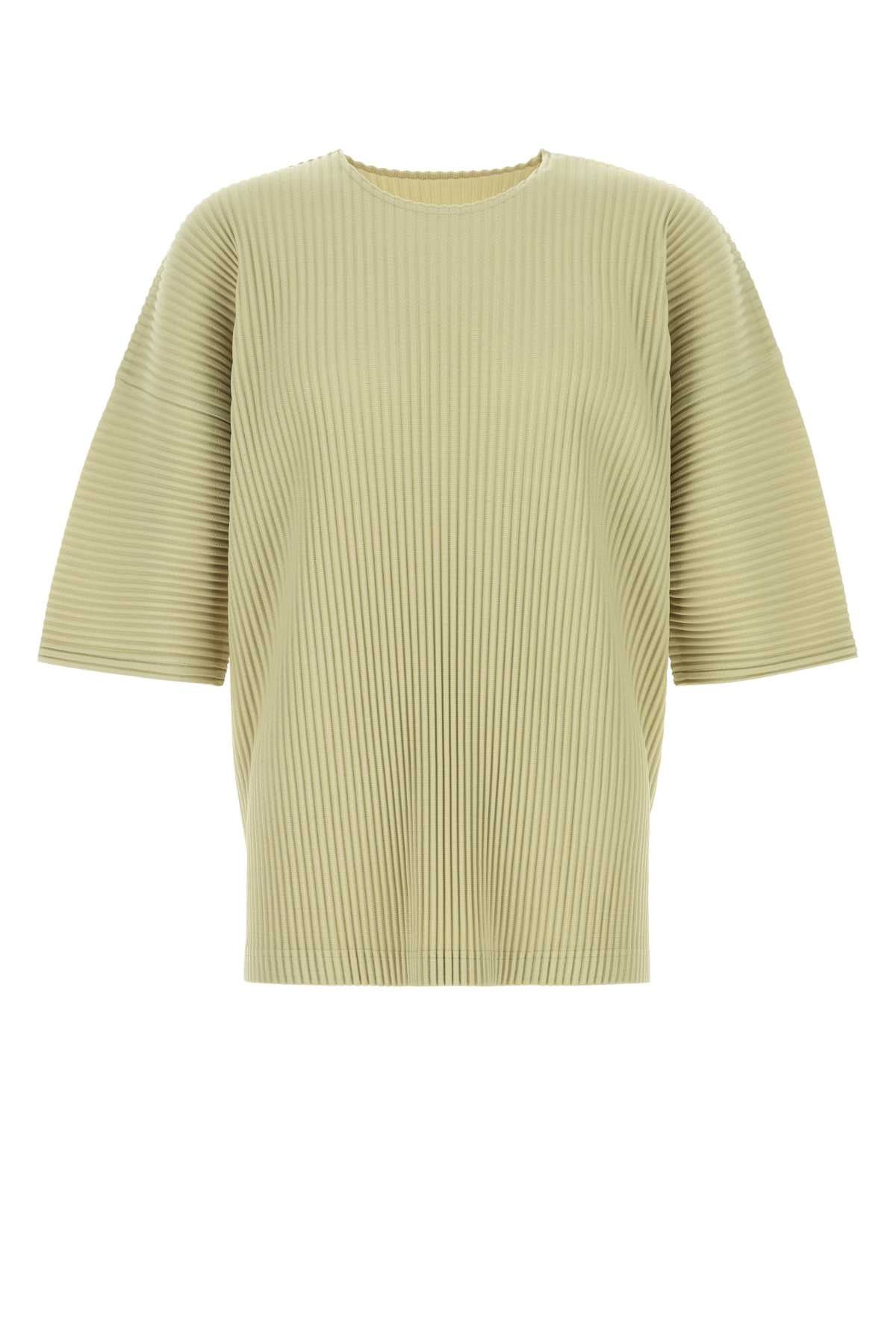 Homme Plisse' Issey Miyake Men Pistachio Green Polyester T-Shirt - 1
