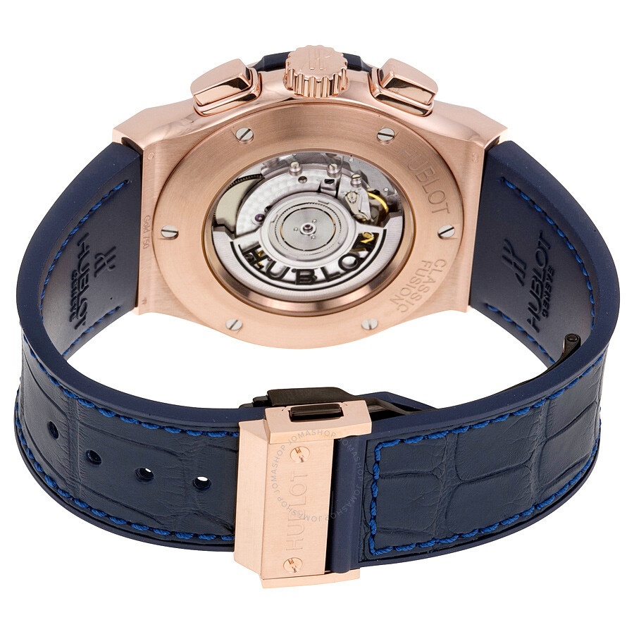 Hublot Classic Fusion Automatic Blue Sunray Dial 18kt King Gold Men's Watch 521.OX.7180.LR - 3