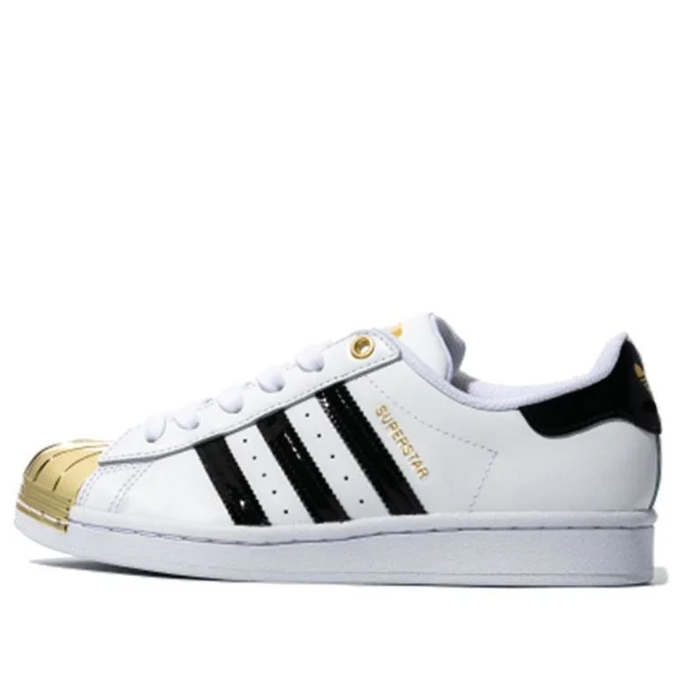 (WMNS) adidas Superstar Metal Toe 'White Gold Metallic' FV3310 - 1