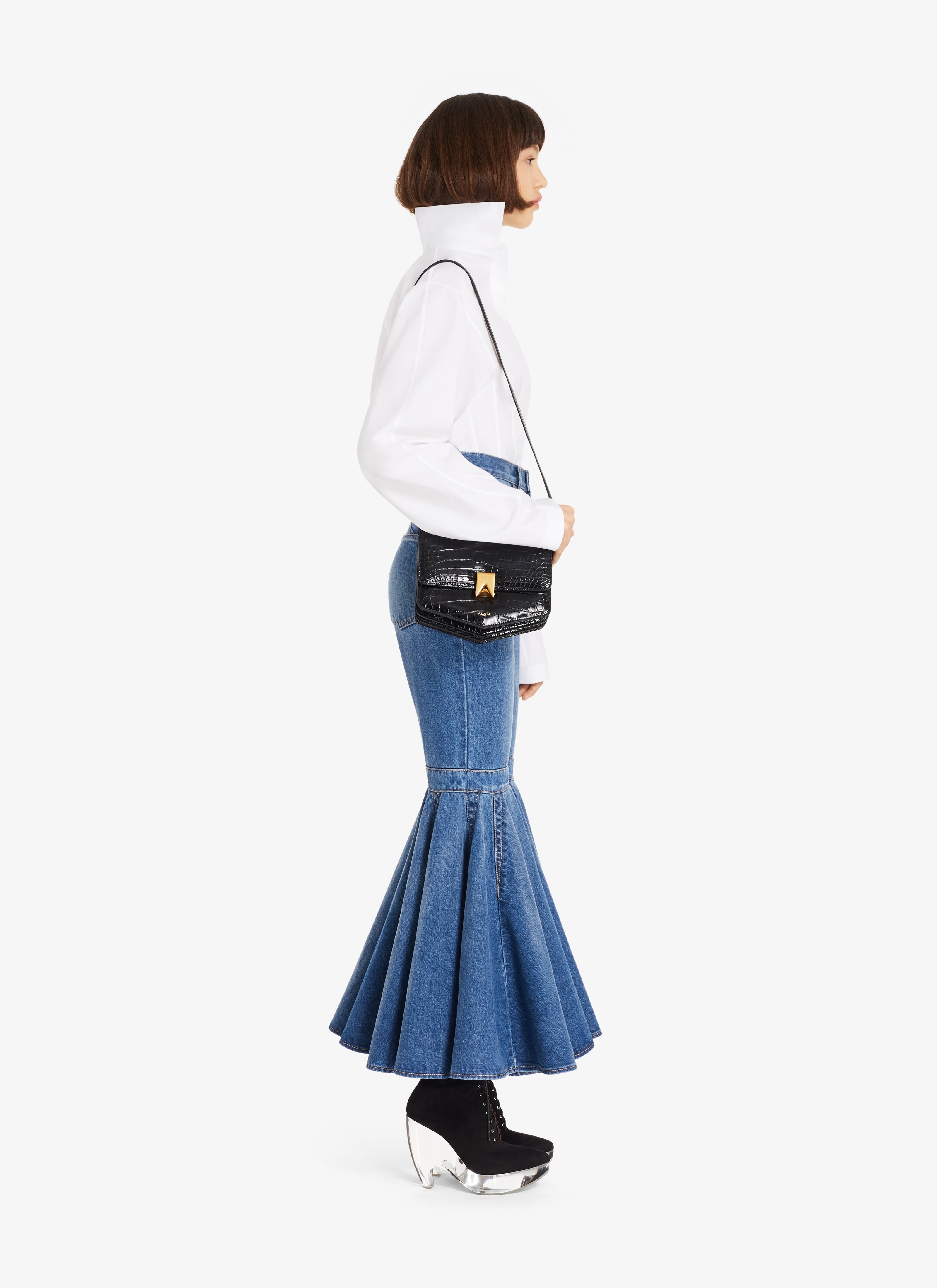 CORSET POPLIN SHIRT - 4