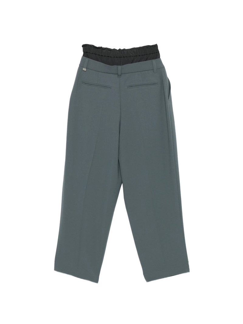 SYSTEM System Pleated Drawstring Trousers outlook