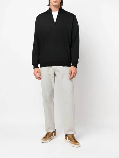 Paul & Shark fine-knit half-zip jumper outlook