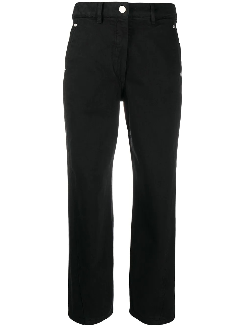 side button-pocket trousers - 1