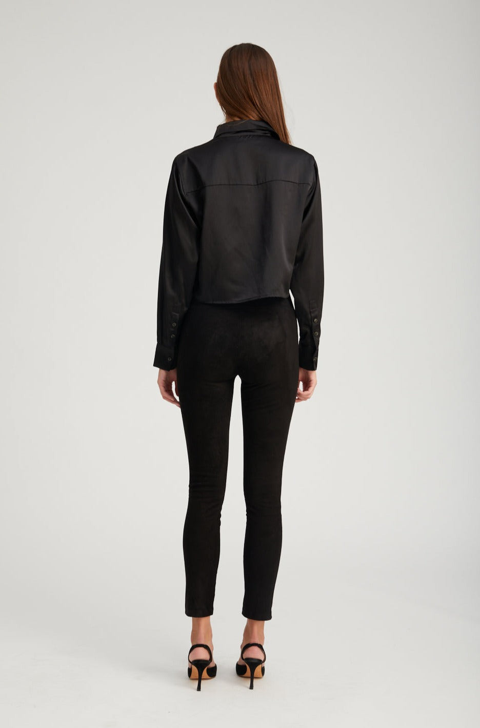 BLACK SUEDE ANKLE - 5