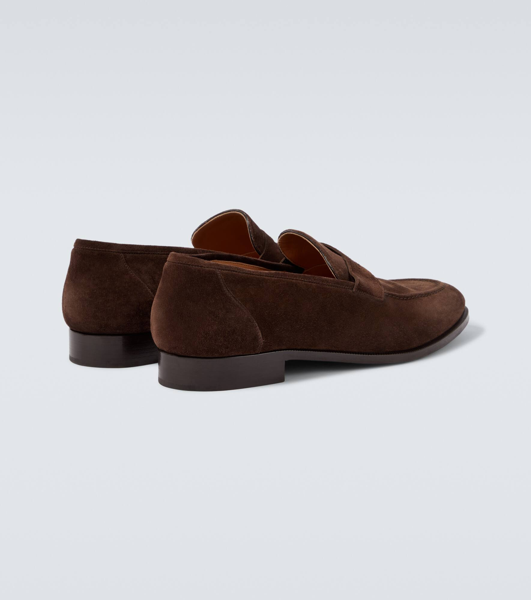 Sergio suede penny loafers - 6