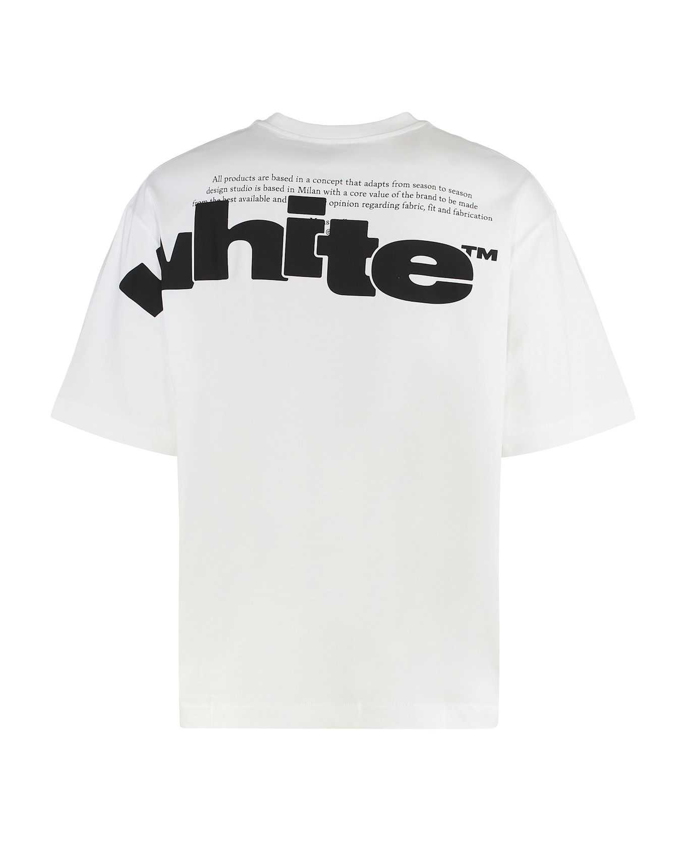 Cotton Crew-neck T-shirt - 2