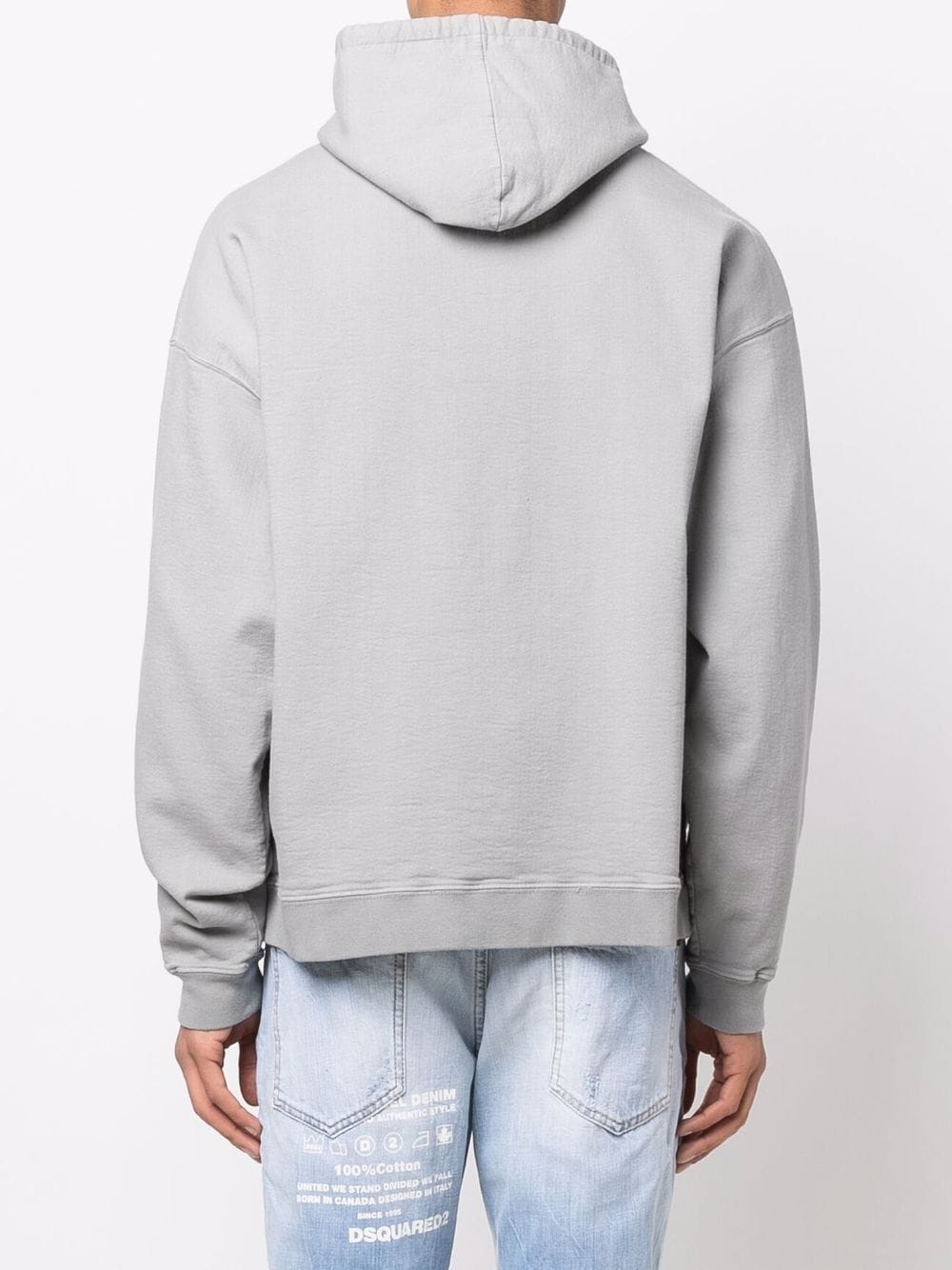 logo-print pullover hoodie - 4