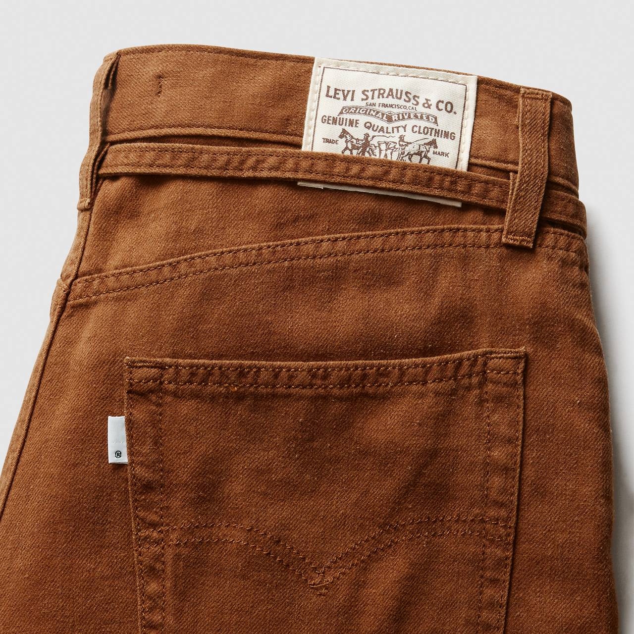 XL BAGGY STRAIGHT LINEN BLEND WOMEN'S PANTS - 7