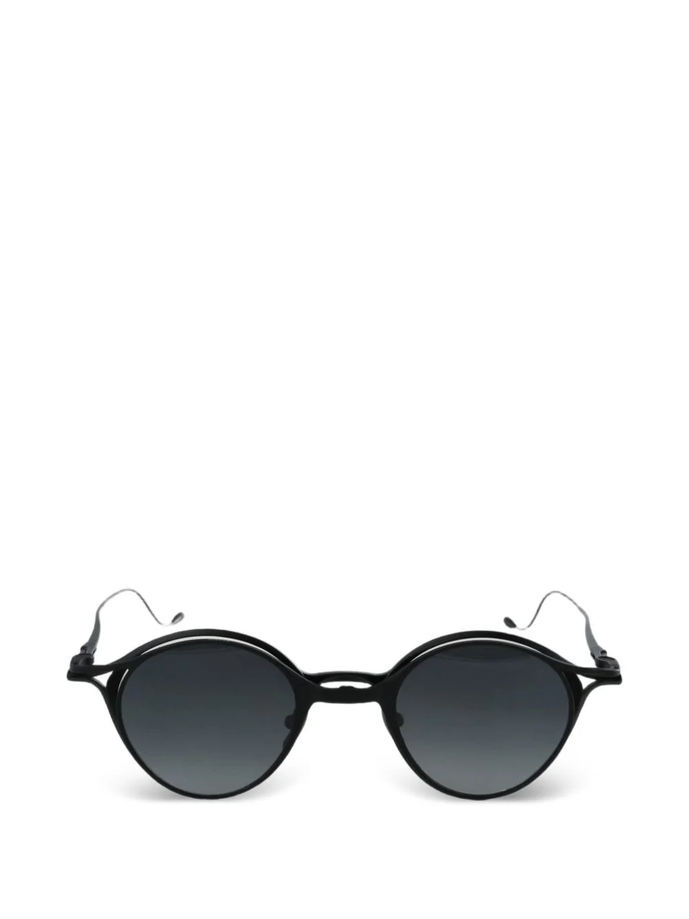 round-frame sunglasses - 1