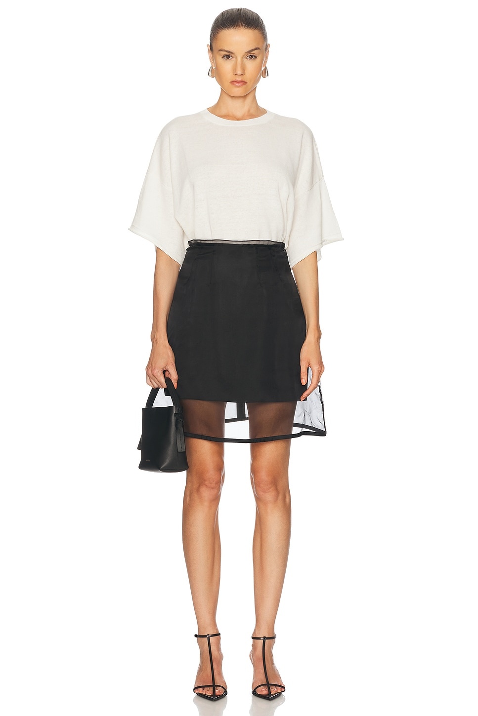 Organza Mini Skirt - 5