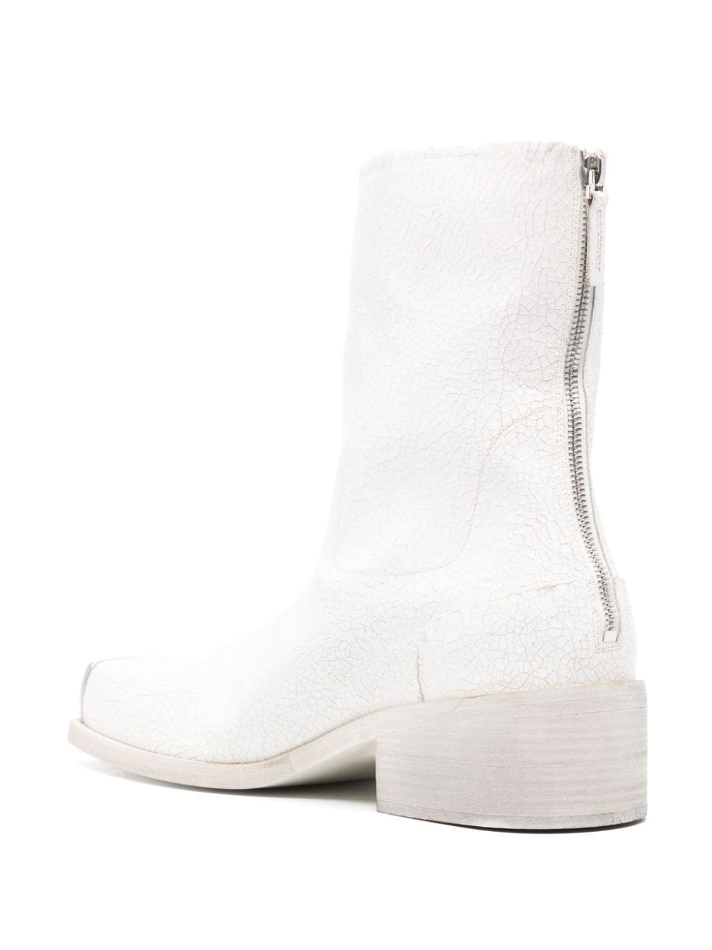 metal-toecap ankle boots - 3