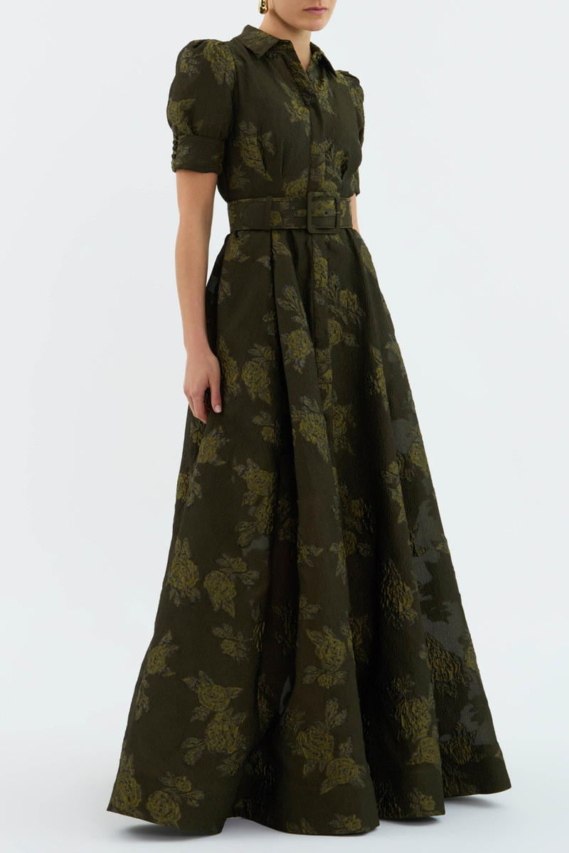 Annette Button Gown 3