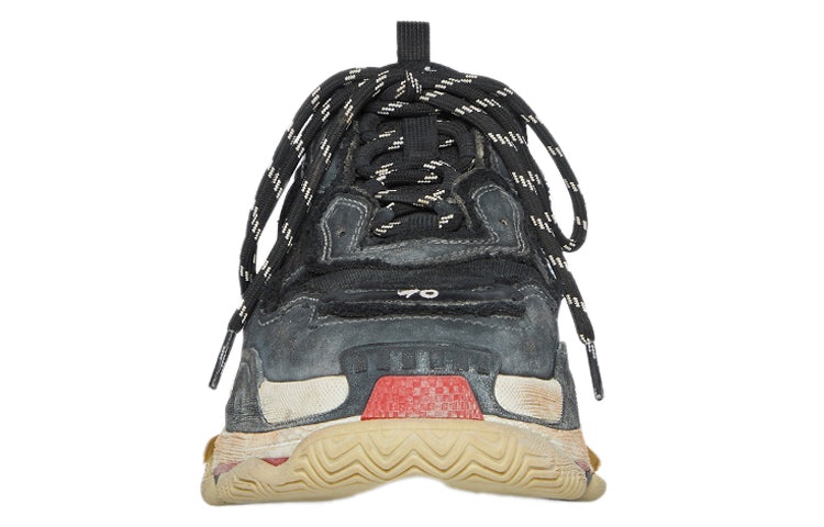 (WMNS) Balenciaga Triple S 'Black' 524037W3CS11061 - 3