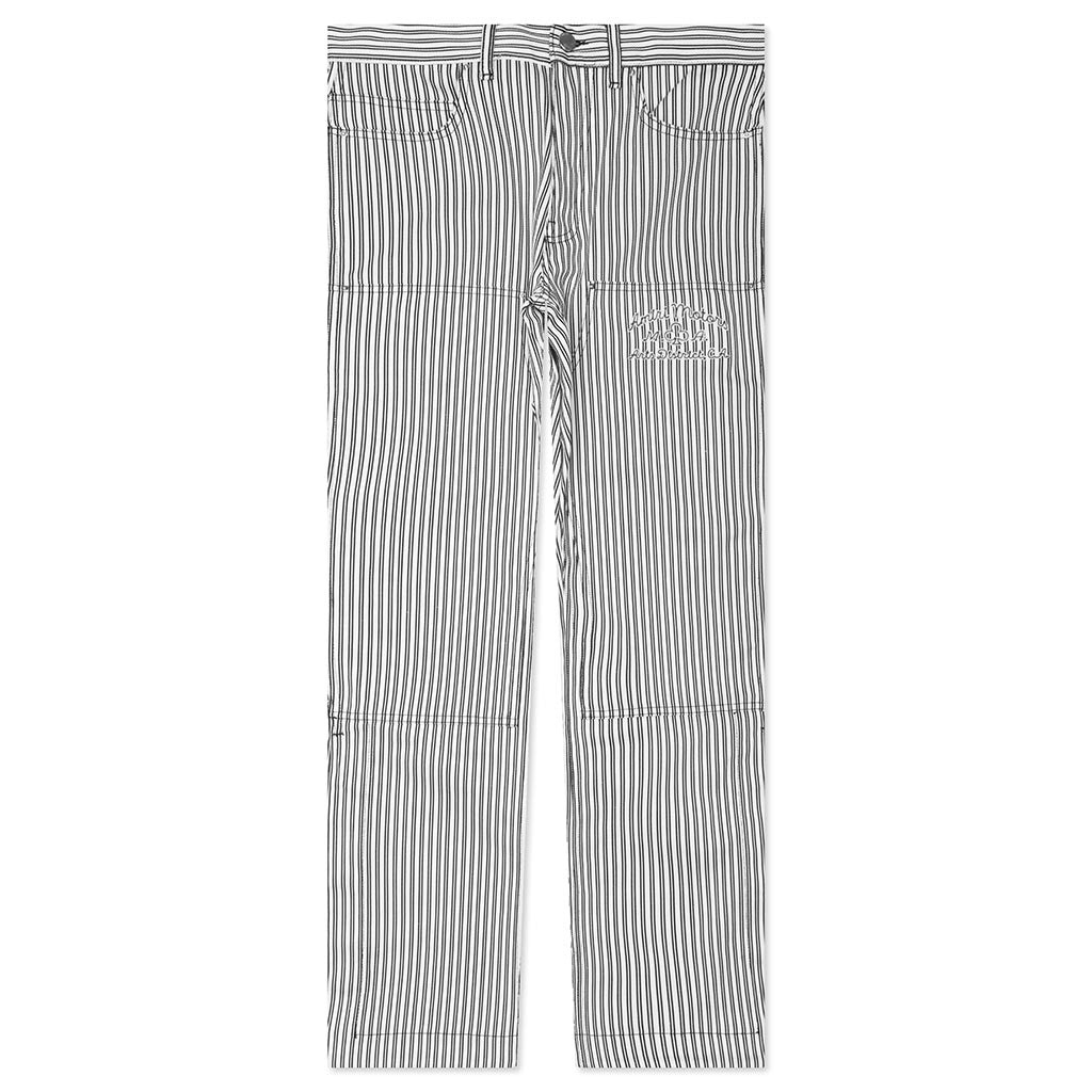 MOTORS CARPENTER PANT - BLACK/WHITE - 1