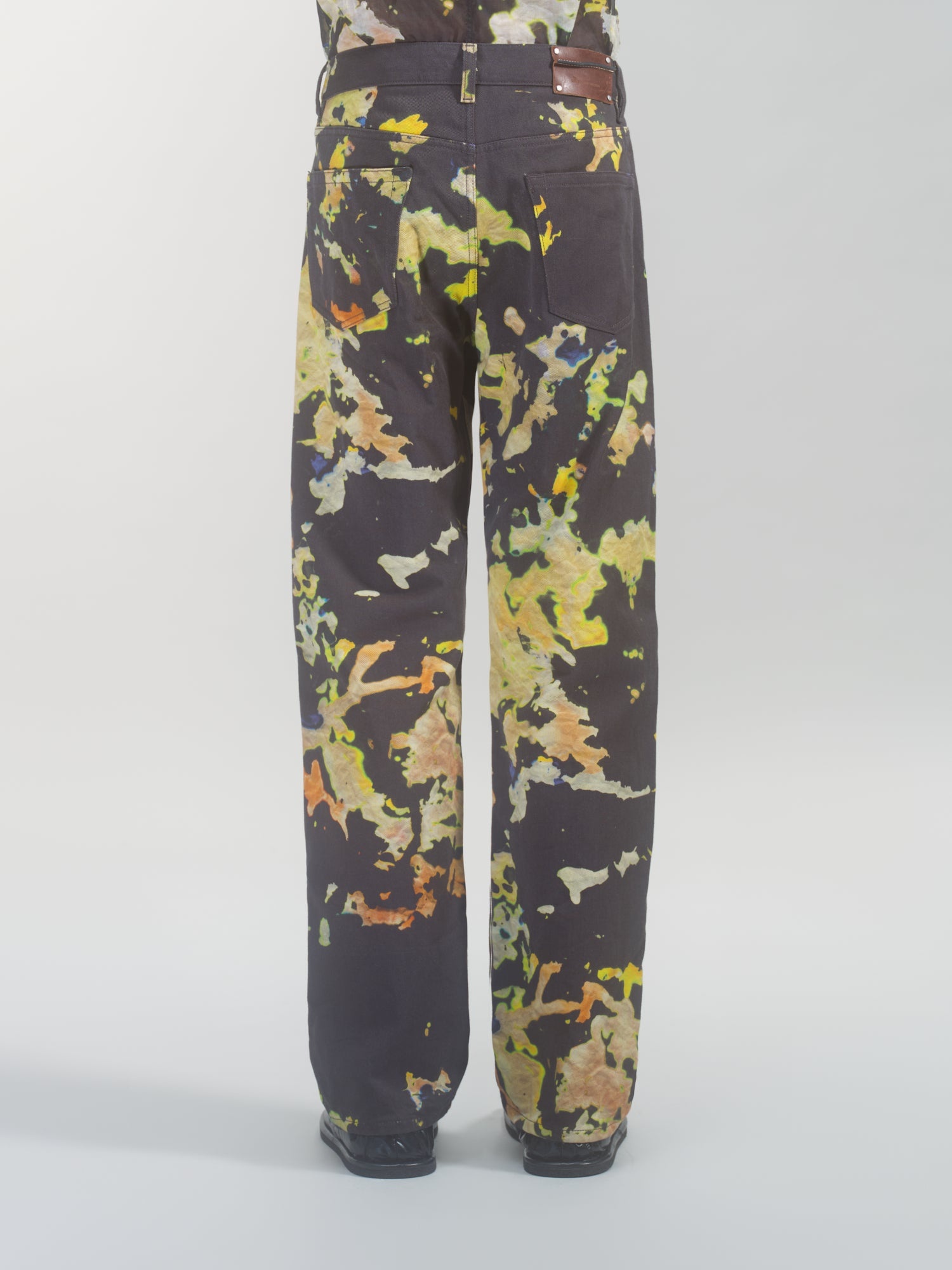 INK SPLAT JEANS - 4